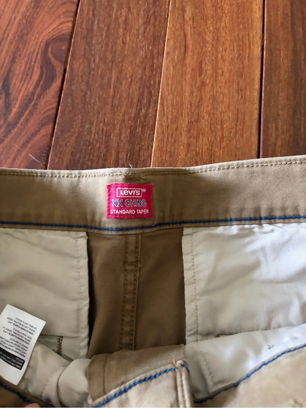 Men’s Levi’s Xx Standard Tapered Chino Pants - 32/32 - Cougar color